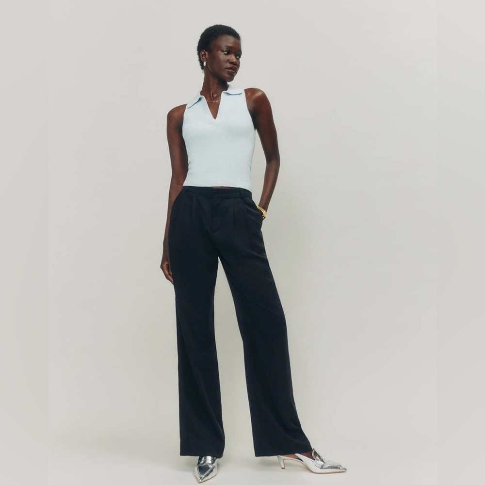Reformation Mason Mid Rise Pant